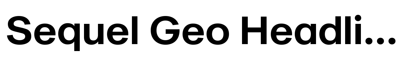 Sequel Geo Headline Semi